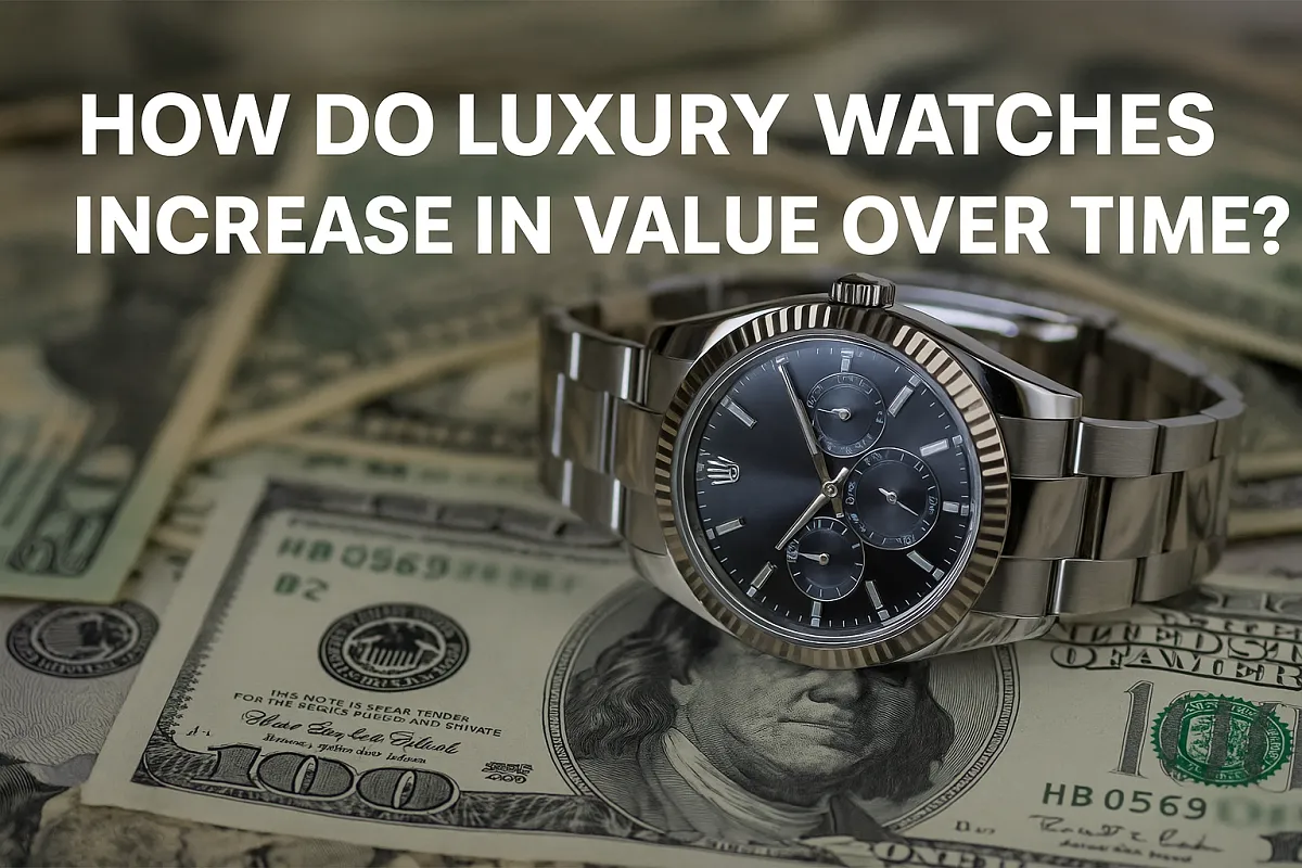 How Do Luxury Watches Increase in Value Over Time?