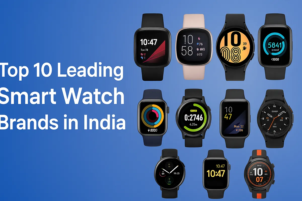 Top Smart Watch Brands in India