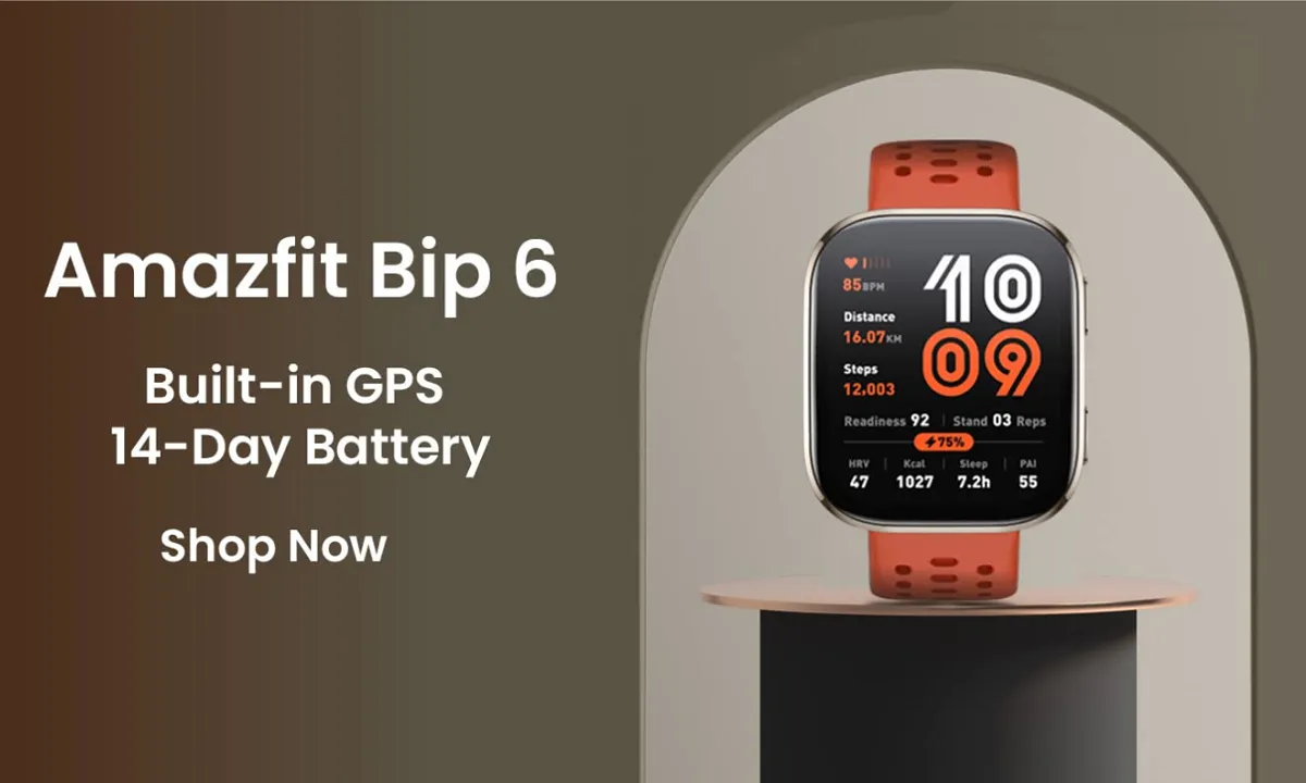 Amazfit Bip 6 Smartwatch Features