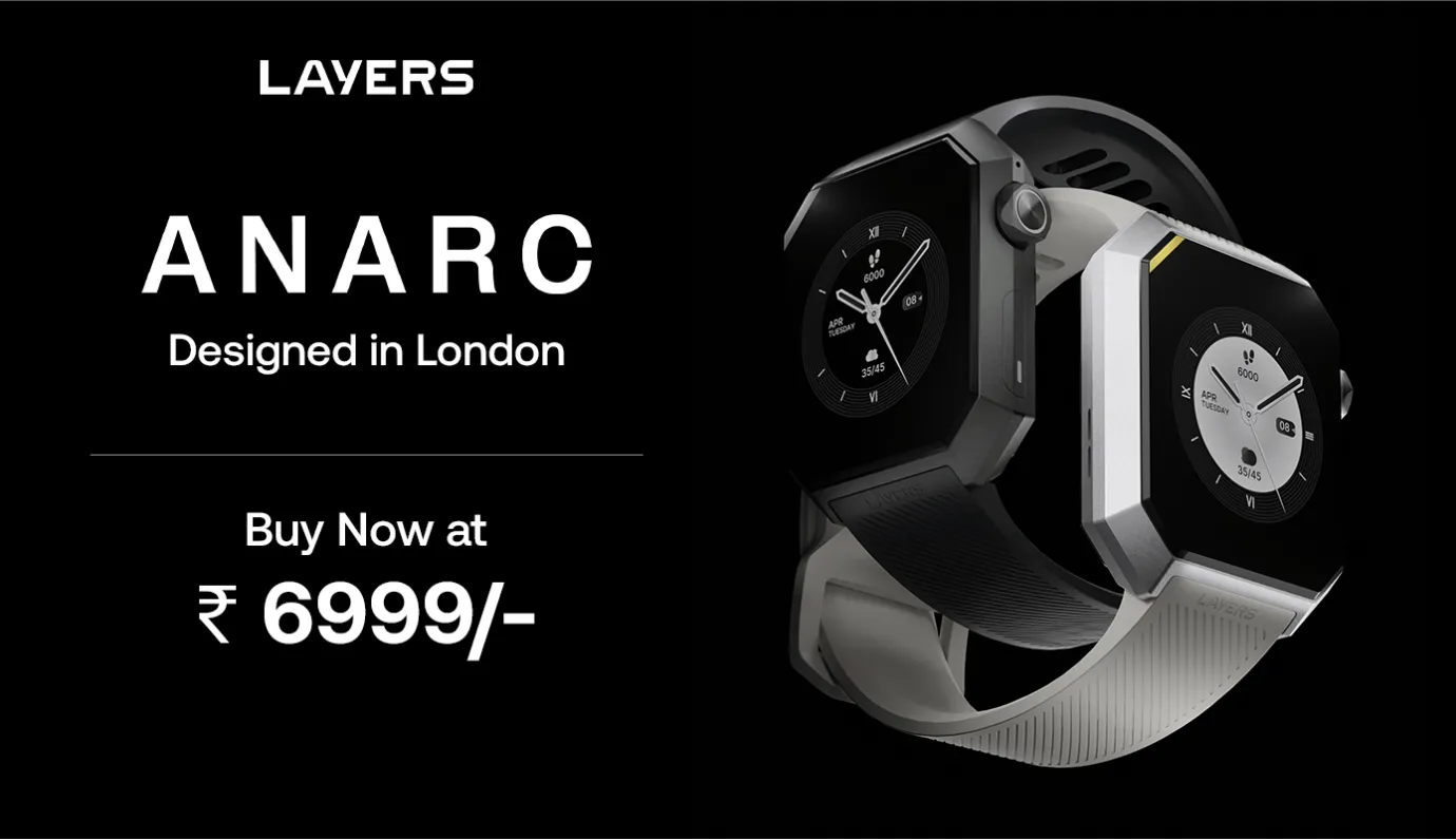 Anarc Layers Smartwatch Features