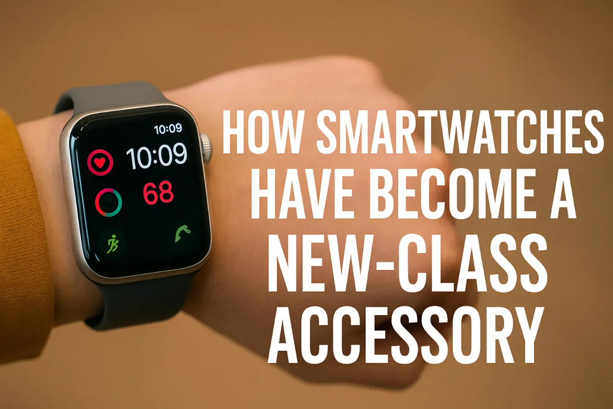 HOW SMARTWATCH HAVE BECOME A NEW-CLASS ACCESSORY