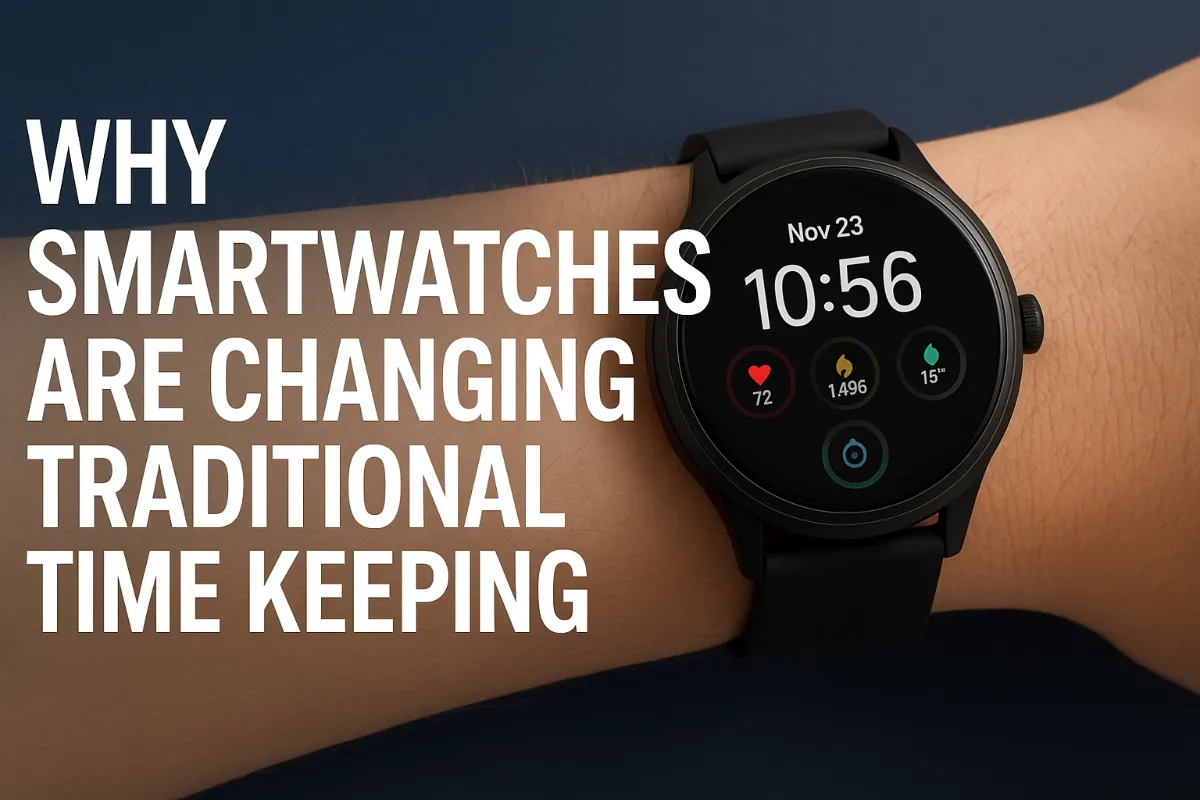 why smartwatches are changing traditional time keeping