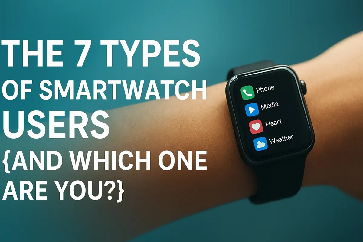 THE 7 TYPES OF SMARTWATCH USERS {AND WHICH ONE ARE YOU ?}