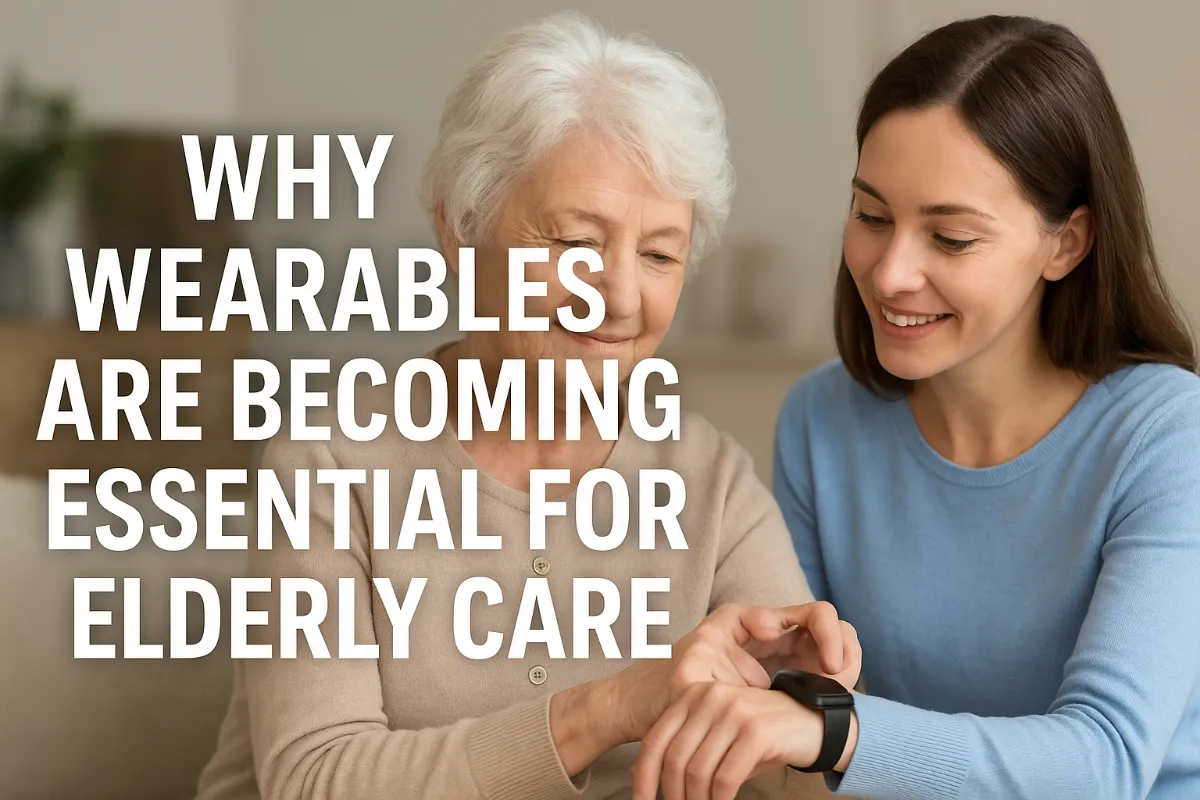 Why Wearables Are Becoming Essential For Elderly Care